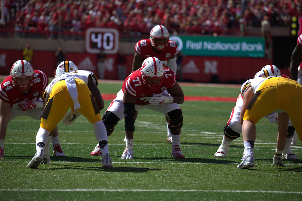 No 1 LO David Knevel Nebraska (Photo : University of Nebraska)