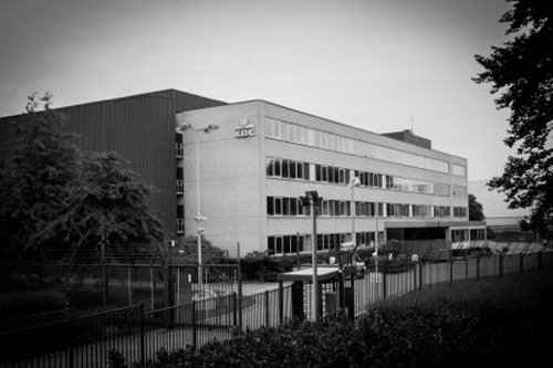 Het kantoor vroeger