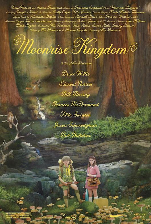 Affiche Moonrise Kingdom - (c) Sony