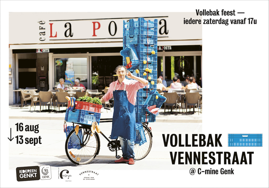 Henry van de Velde Award Communication Nominee_Vollebak Vennestraat_affiche_LABOvzw voor Stad Genk_Foto Liesje Reyskens