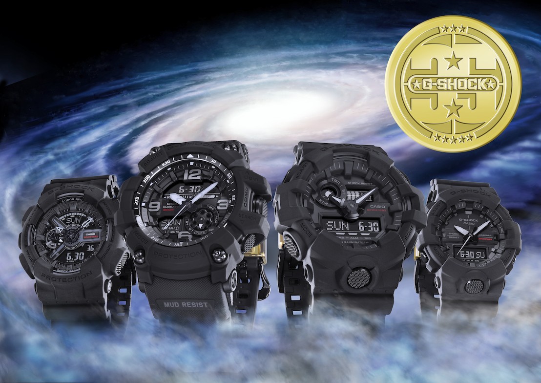 CASIO LANZA BIG BANG BLACK, LA COLECCIÓN DE 35 ANIVERSARIO DE G-SHOCK