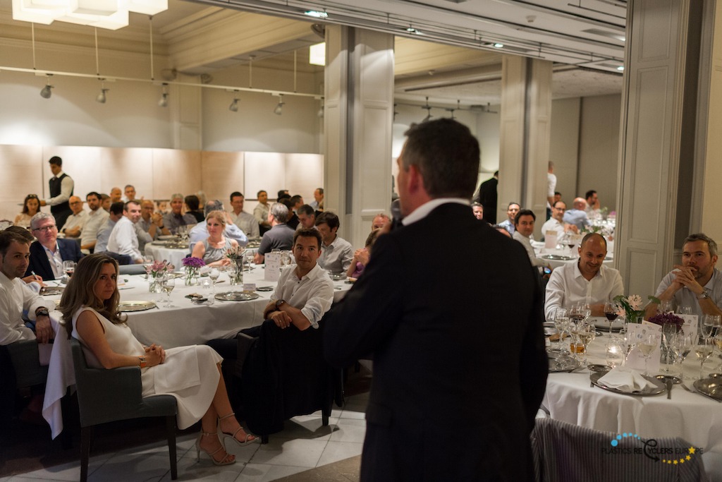 Ton Emans, PRE President - dinner