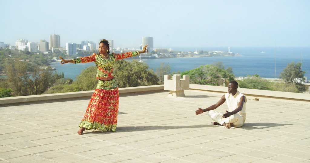 Aurélien Froment<br/>Non alignés (Hema Malini-Sy/Daouda Ndao)<br/>2016<br/>HD video projection<br/>8 minutes 43 seconds<br/>(Video still)<br/>Courtesy of the artist and Marcelle Alix, Paris