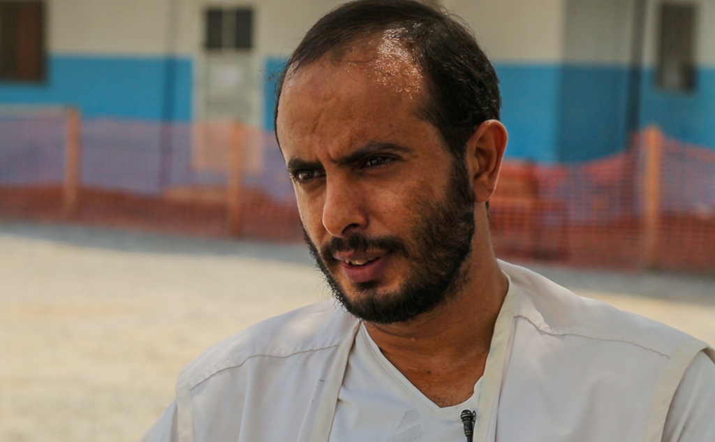 Emergency Department Supervisor, Ahmad Qassam.<br/>Ahmad has been working with MSF since five years. Last year he was in the Abs hospital when an airstrike hit the building. He survived the attack but some of his colleagues didn´t. <br/>Today Ahmad is a supervisor of Emergencies department and treats war-wounded daily.<br/>“The situation is horrible. People before were living in their homes with dignity, having enough money to get through with their days. And even if they needed money, they’d borrow from friends. Now many people have lost their houses and livelihoods, some even lost part of their families.” Photographer: MSF