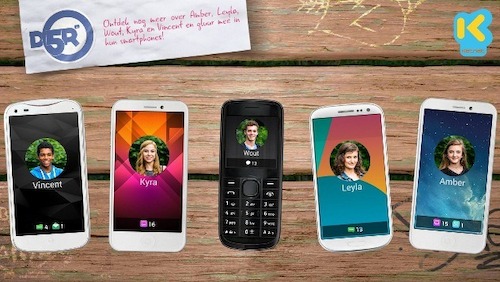 D5R: meer info via de smartphones op Ketnet.be - (c) VRT - Eyeworks