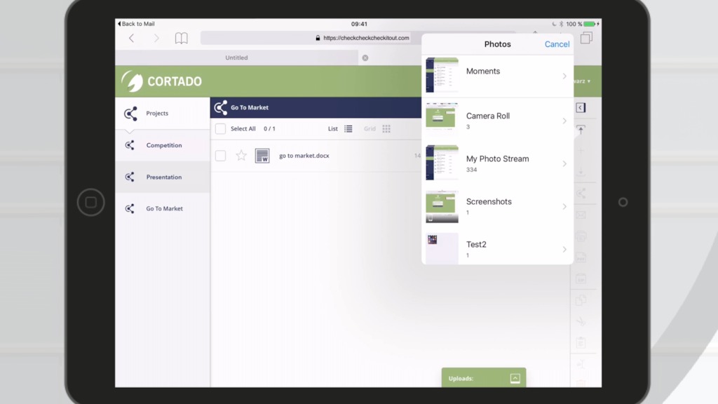Web App Upload