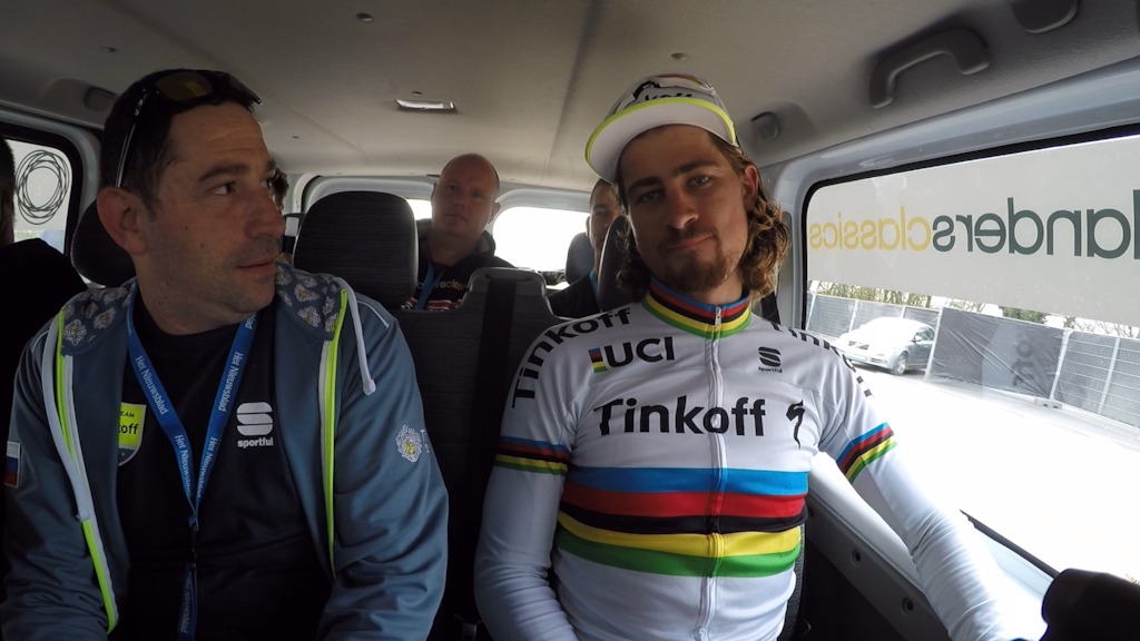 Peter Sagan<br/>De ronde 100 (c) VRT