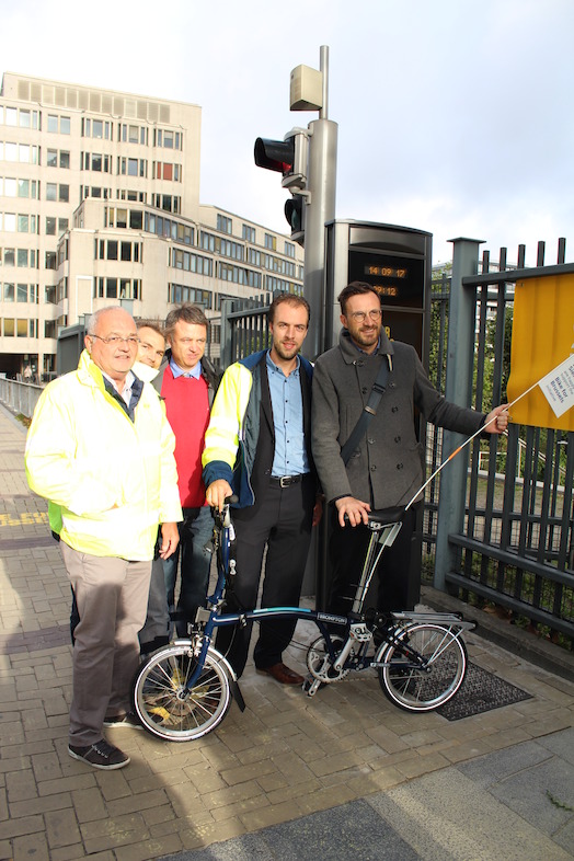 first bicycle counter pole
