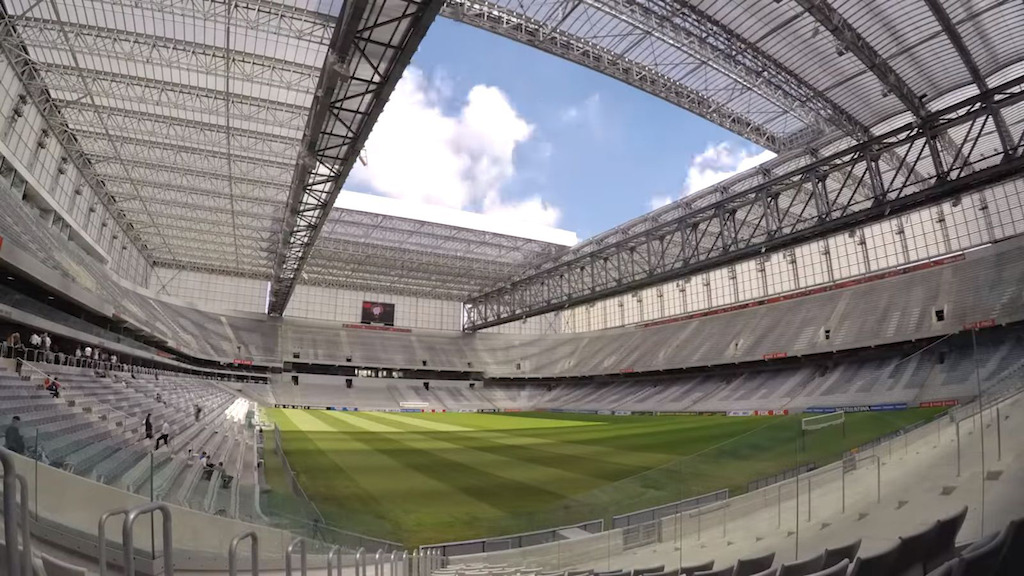 Pantallas LED y Digital Media Center en Arena Baixada en Brasil