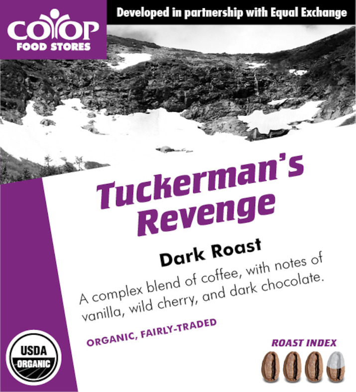 A variety of unique and popular coffee roasts support the Sister Co-op initiative at the Co-op Food Stores.