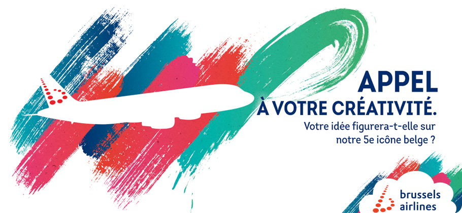 Brussels Airlines invite tous les Belges à participer à la création de son 5ème Belgian Icon