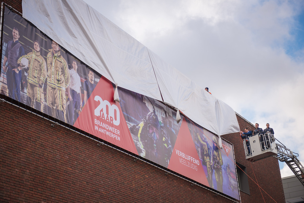 Lancering 200 jaar Brandweer in Antwerpen