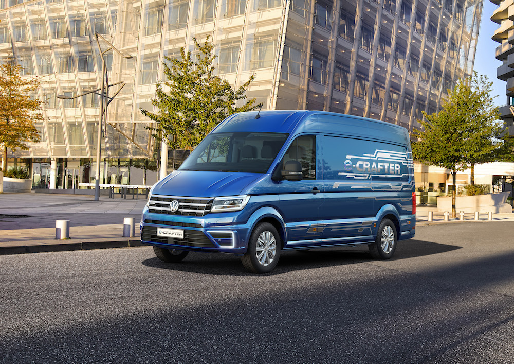 The highlight of this year’s IAA Commercial Vehicles: the new e-Crafter