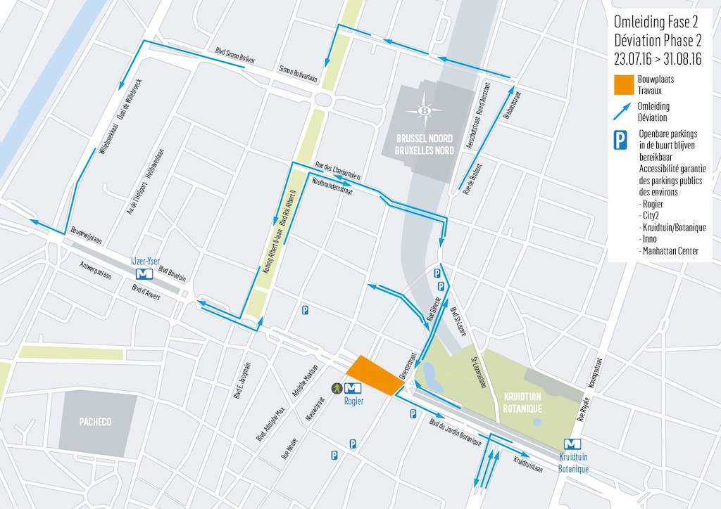 Plan de circulation phase 2