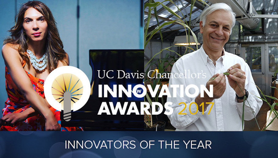 Lara Downes recipient of UC Davis' 2017 Innovator of the Year Award