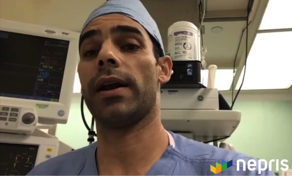 A virtual field trip of a surgical center set up via Nepris.