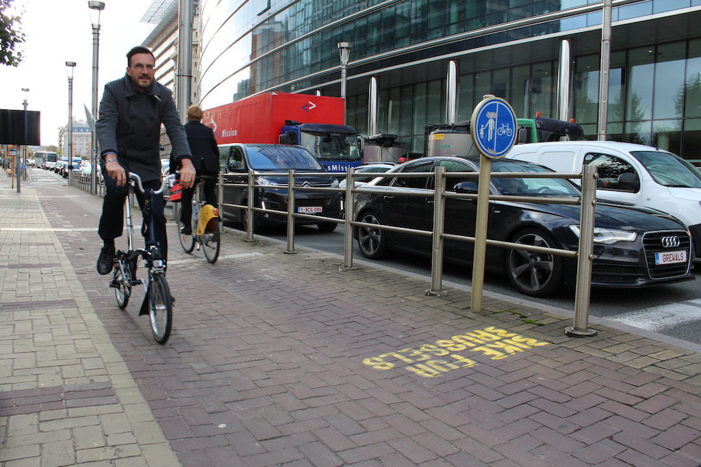 first bicycle counter pole