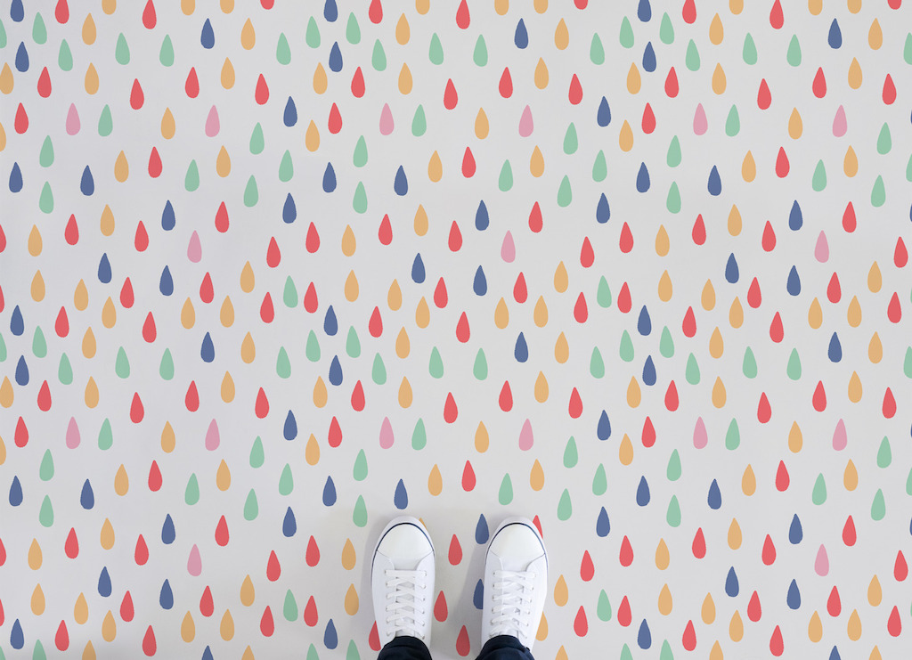 Drop | Kids Colourful Rain Flooring