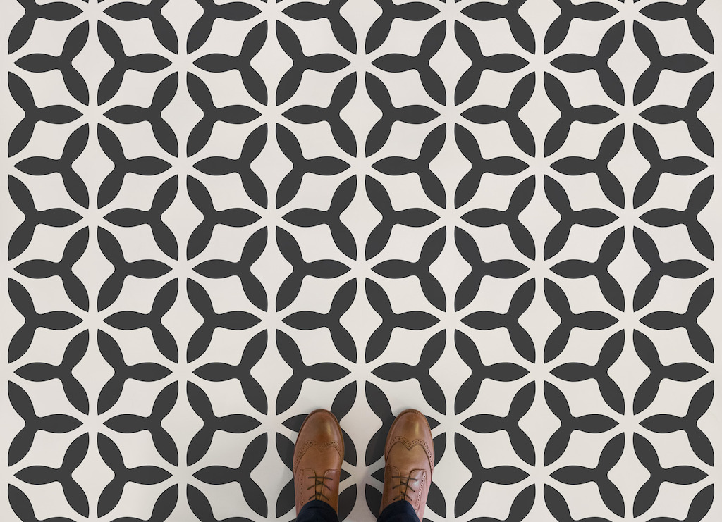 Concave | Vintage Abstract Pattern Flooring