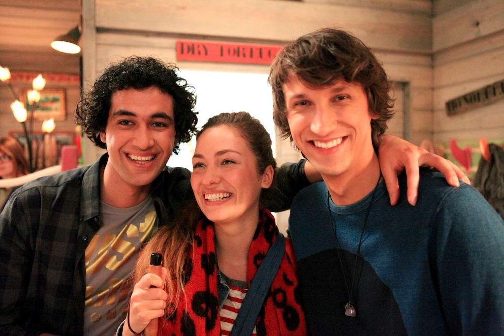 De regel van 3S : Yassine Ouaich, Dorien De Clippel, Samuël Anastasi – © Geert Van Hoeymissen