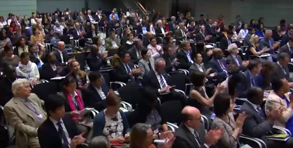Cross-section of the audience.