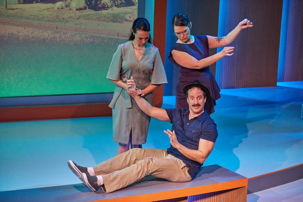 7. Tara Ochs, Amber Nash, Dan Triandiflou (photo by Chris Bartelski)