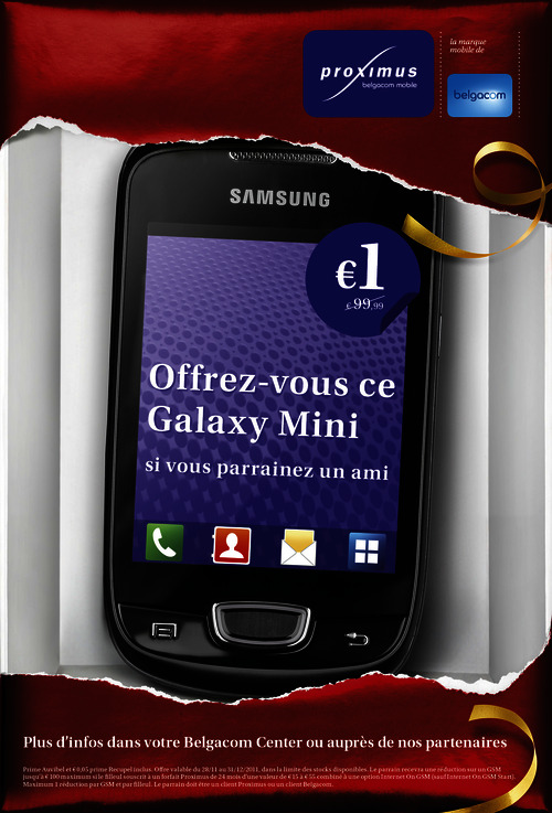 Outdoor - Promo smart phone Samsung Galaxy Mini