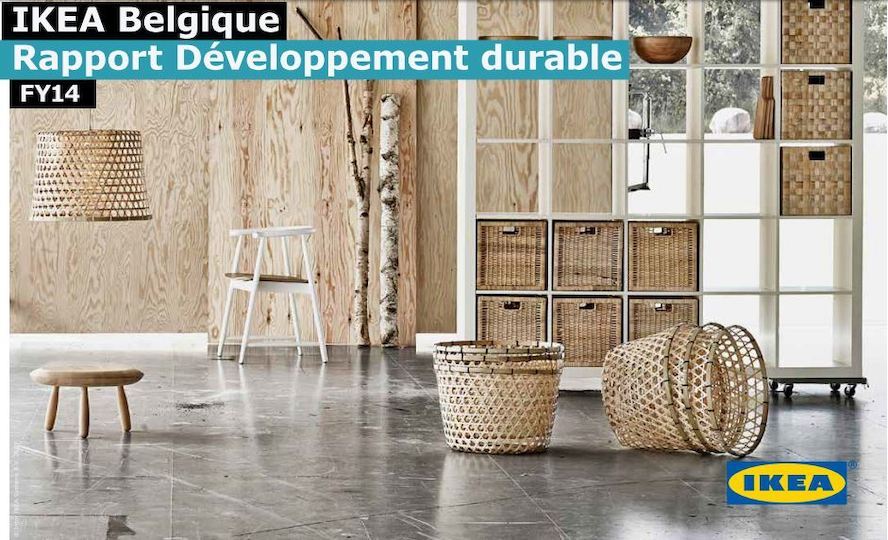 IKEA Belgique publie son Rapport de Développement durable 2014