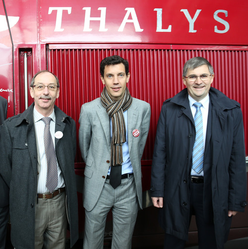 Michel Jadot, Franck Gervais et Jacky Lion