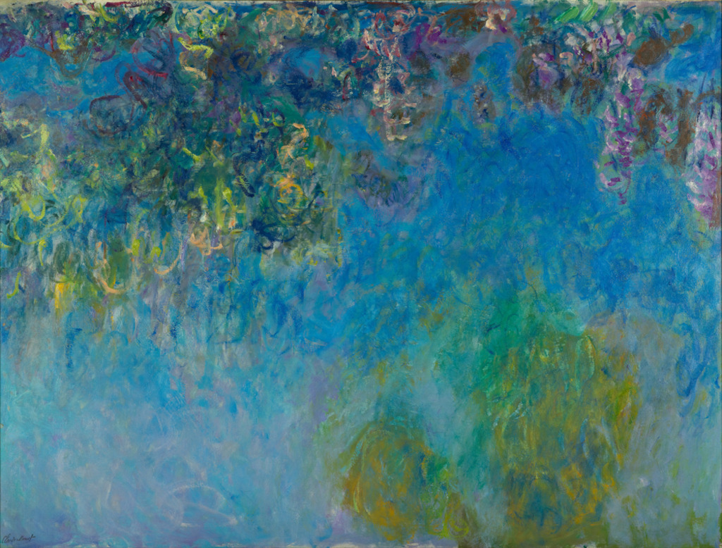 Wisteria by Monet