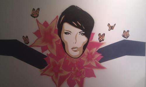 Ellery Beekman graffiti workshop