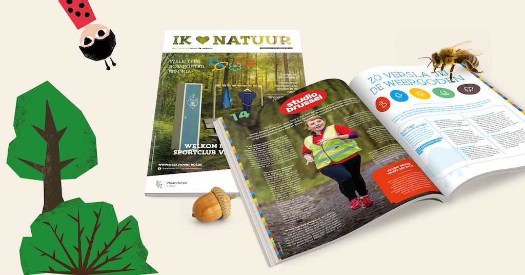 Week van het Bos Magazine voor kinderen en volwassenen