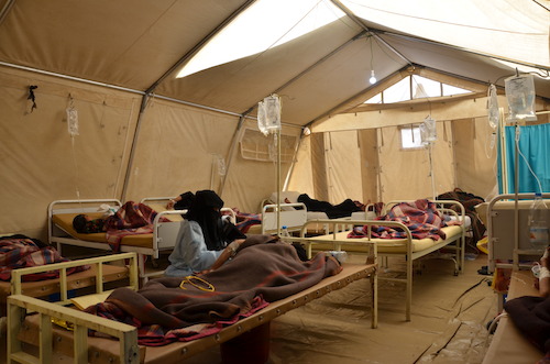 Yemen: Cholera BROLL and outbreak of violence in Taiz