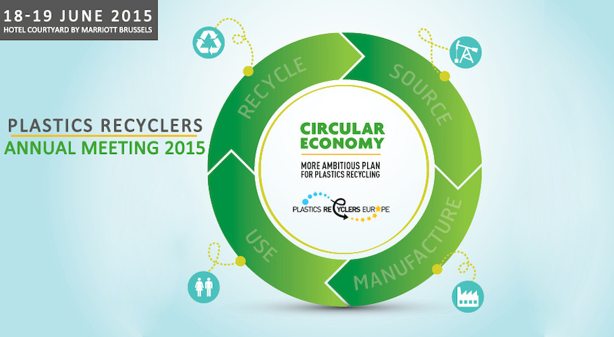 New speaker confirmed - Plastics Recyclers Europe Annual Meeting 18 & 19 June 2015