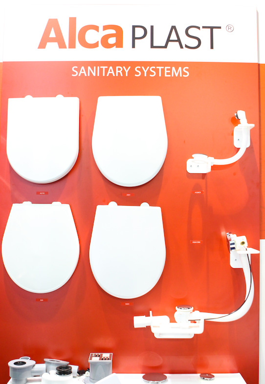 Sanitary systems displayed at The Big 5 2016