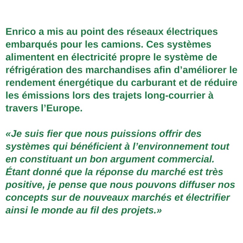 Profil du travailleur vert - Enrico Migchels