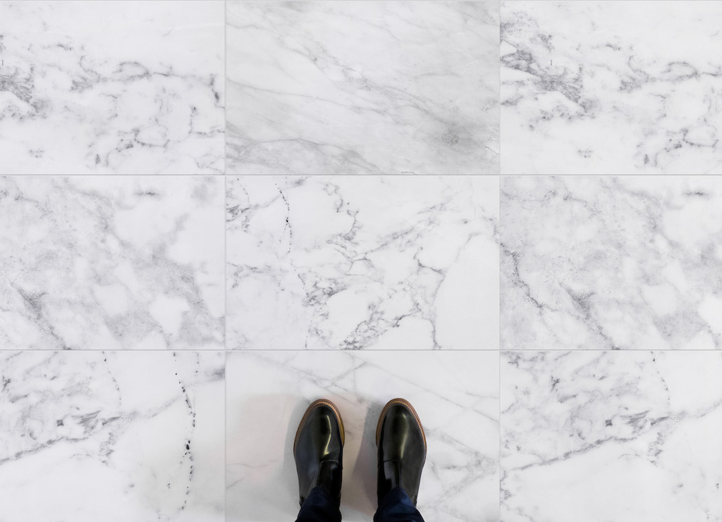 Mero | Marble Tiles Vinyl Flooring