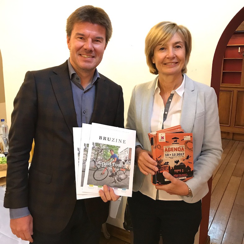 Sven Gatz et Françoise Schepmans