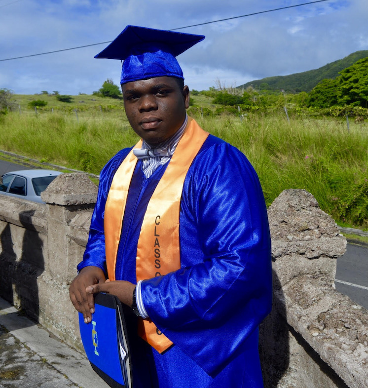 Rol-J Williams, National of St. Kitts and Nevis, will participate to SPISE 2017. © Rol-J Williams