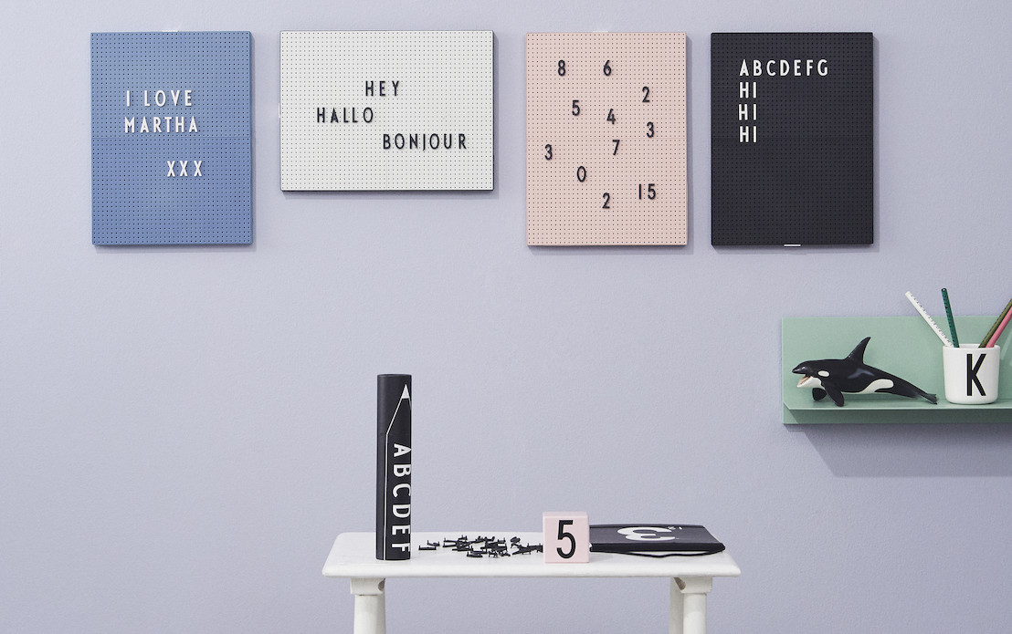 Back to school met Nordic Living en de retro letterborden van