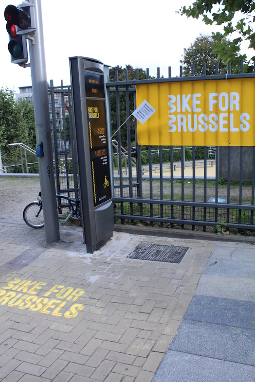 first bicycle counter pole