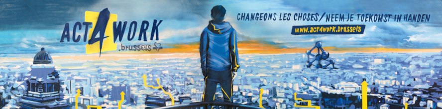 Act4Work: street art en hiphop geven werkloze Brusselse jongeren nieuwe moed