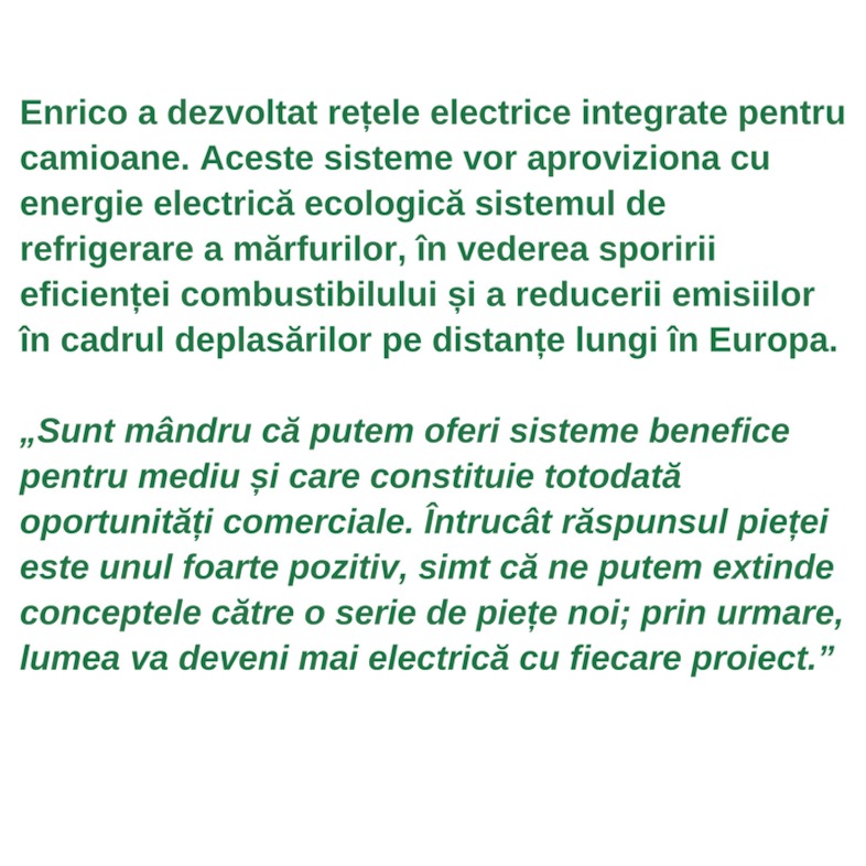Profilul lucrătorului din sectoarele verzi - Enrico Migchels