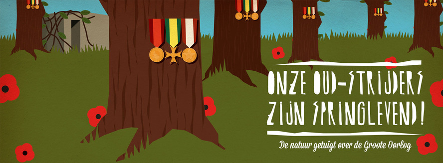 DE NATUUR GETUIGT OVER DE GROOTE OORLOG