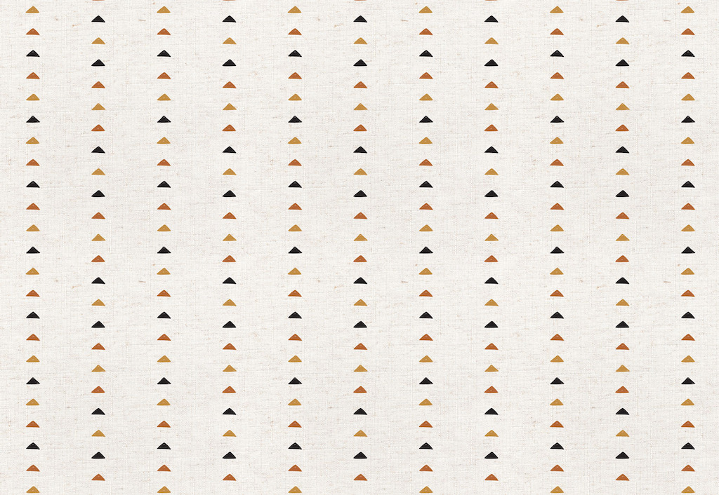 Tribal Triangles Wallpaper Mural