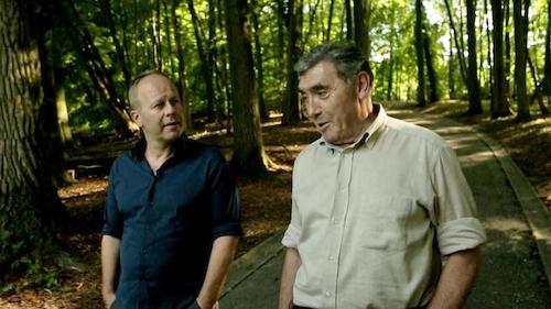 Ben Crabbé en Eddy Merckx in Karakters - (c) VRT - deMENSEN