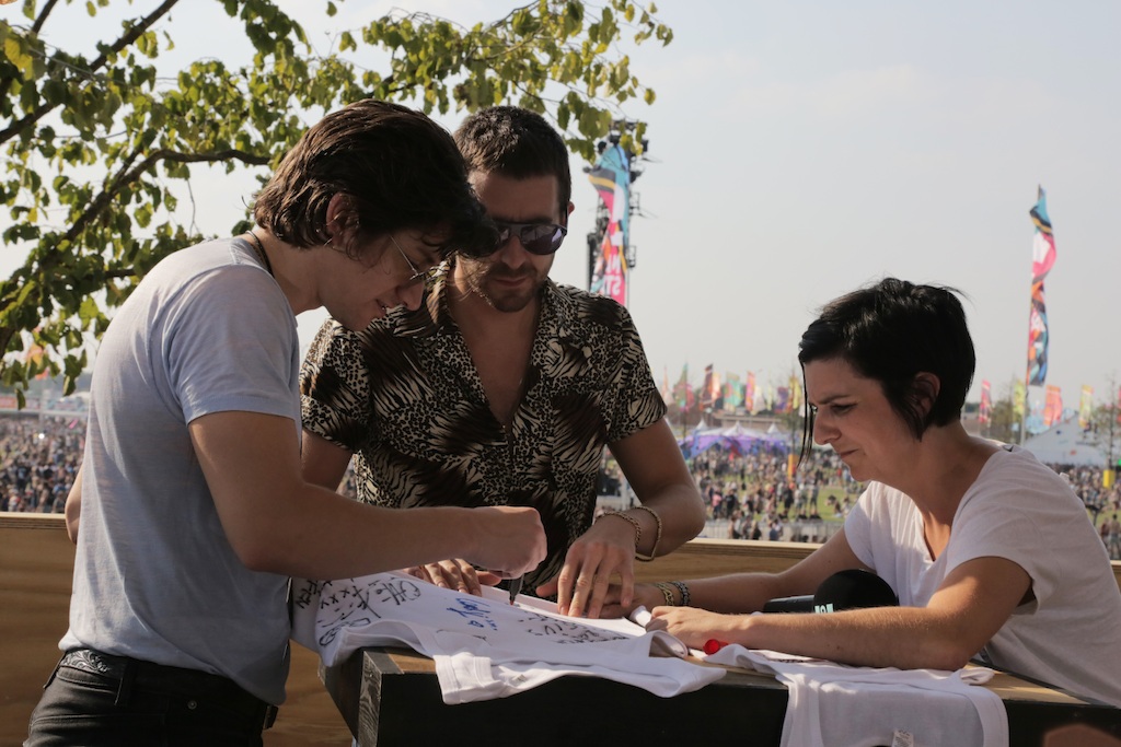 Ilse Liebens en The Last Shadow Puppets - (c) VRT