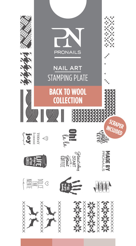 Stamping Plate Back to Wool 14,50€