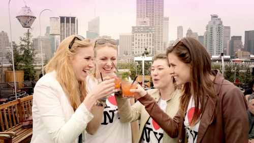 Een toast op New York