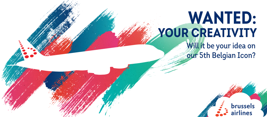 Brussels Airlines calls on all Belgians to create its 5th Belgian Icon